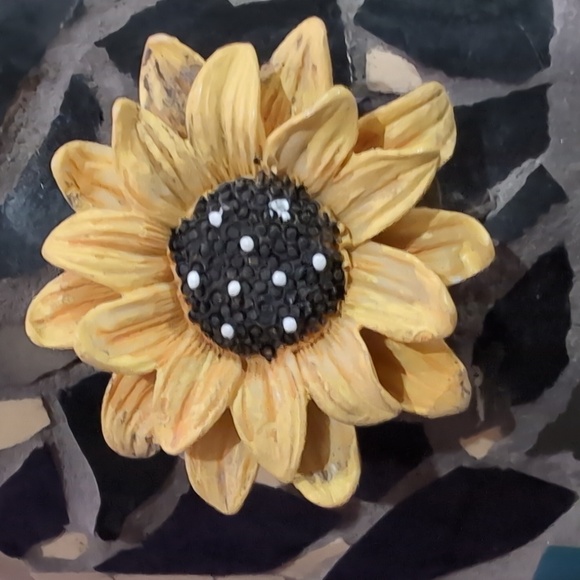 Mosaic Abstract Art Face Pitcher - Picture 8 of 10